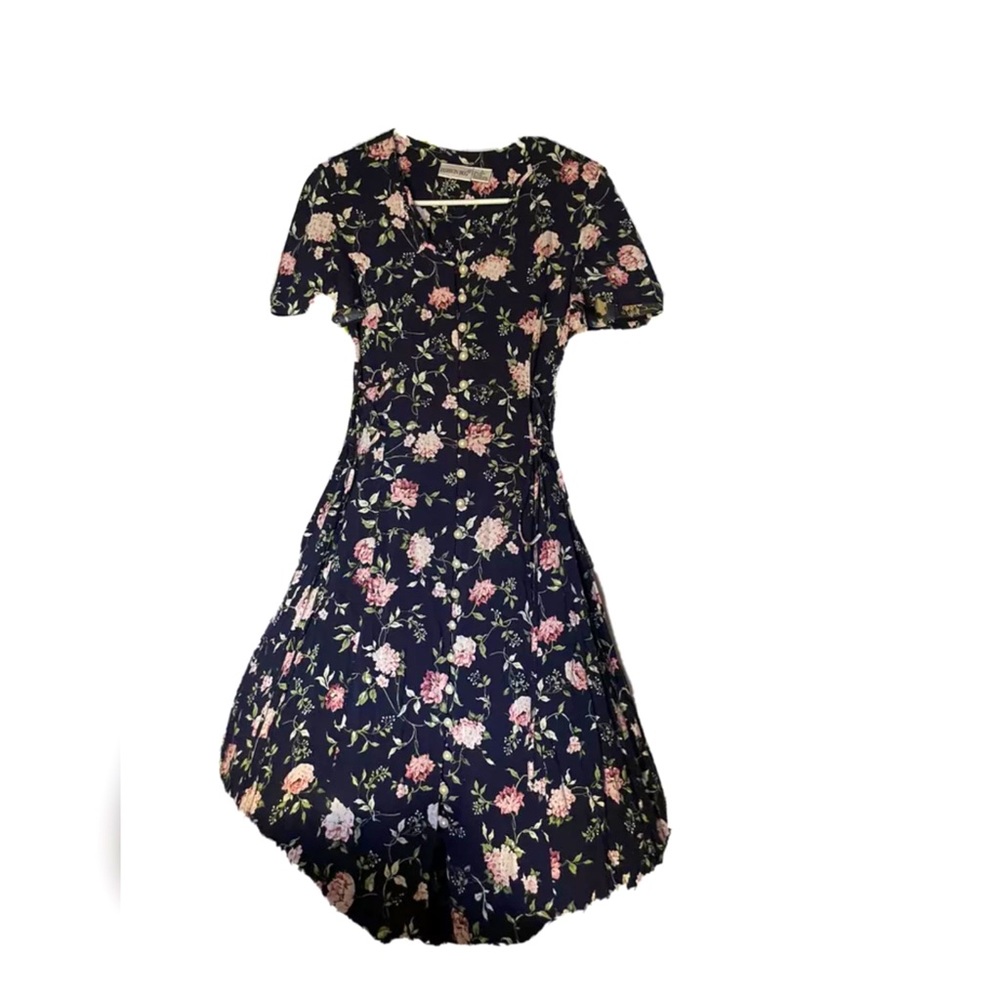 Fashion Bug Women’s Short Sleeve Floral Dress